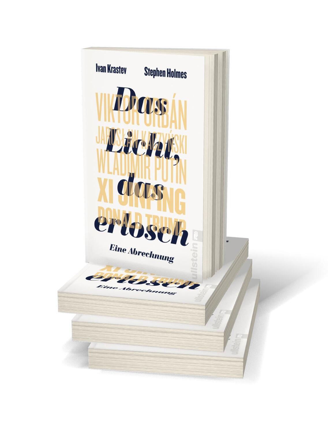 Bild: 9783548064611 | Das Licht, das erlosch | Ivan Krastev (u. a.) | Taschenbuch | 366 S.