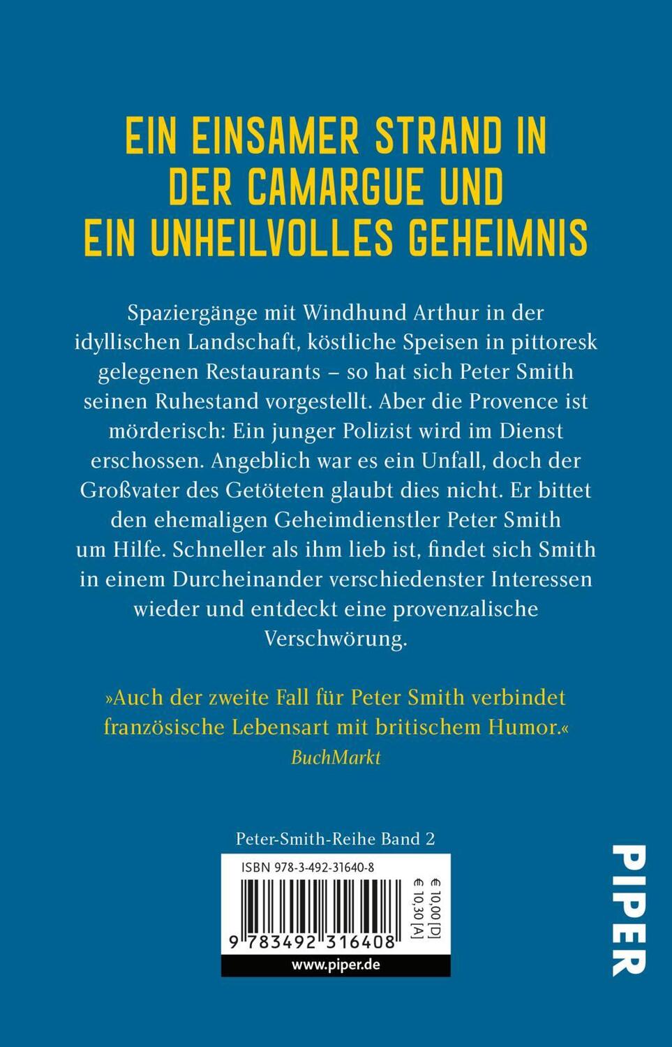 Rückseite: 9783492316408 | Ein Gentleman in Arles - Gefährliche Geschäfte | Ein Provence-Krimi