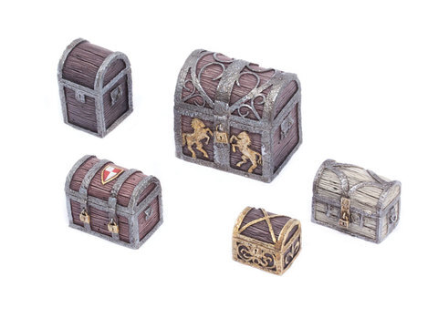 Cover: 704270722517 | Travel Chests And Boxes - Set 1 (5) | Tabletop-Art | EAN 704270722517