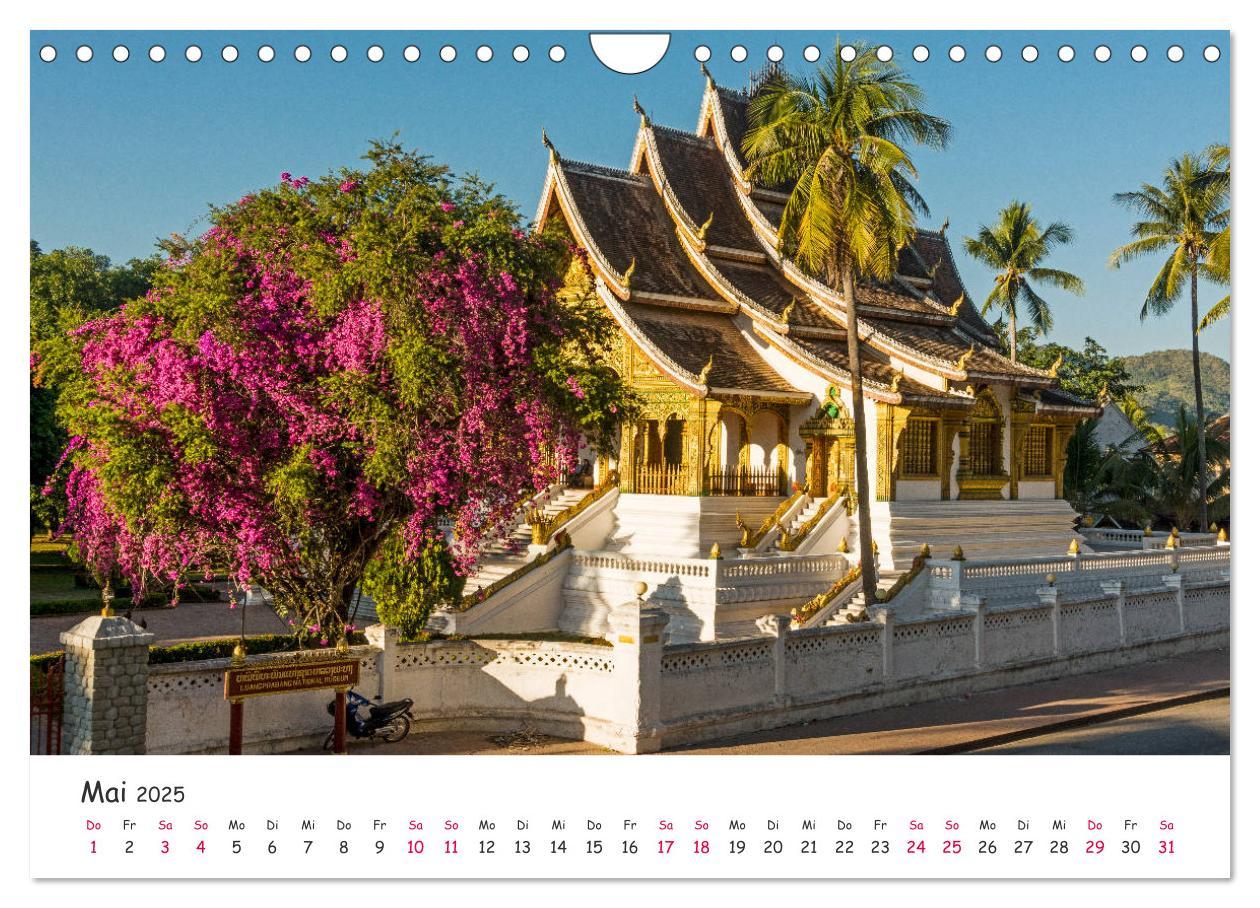 Bild: 9783435140213 | Laos - Im Herzen Indochinas (Wandkalender 2025 DIN A4 quer),...