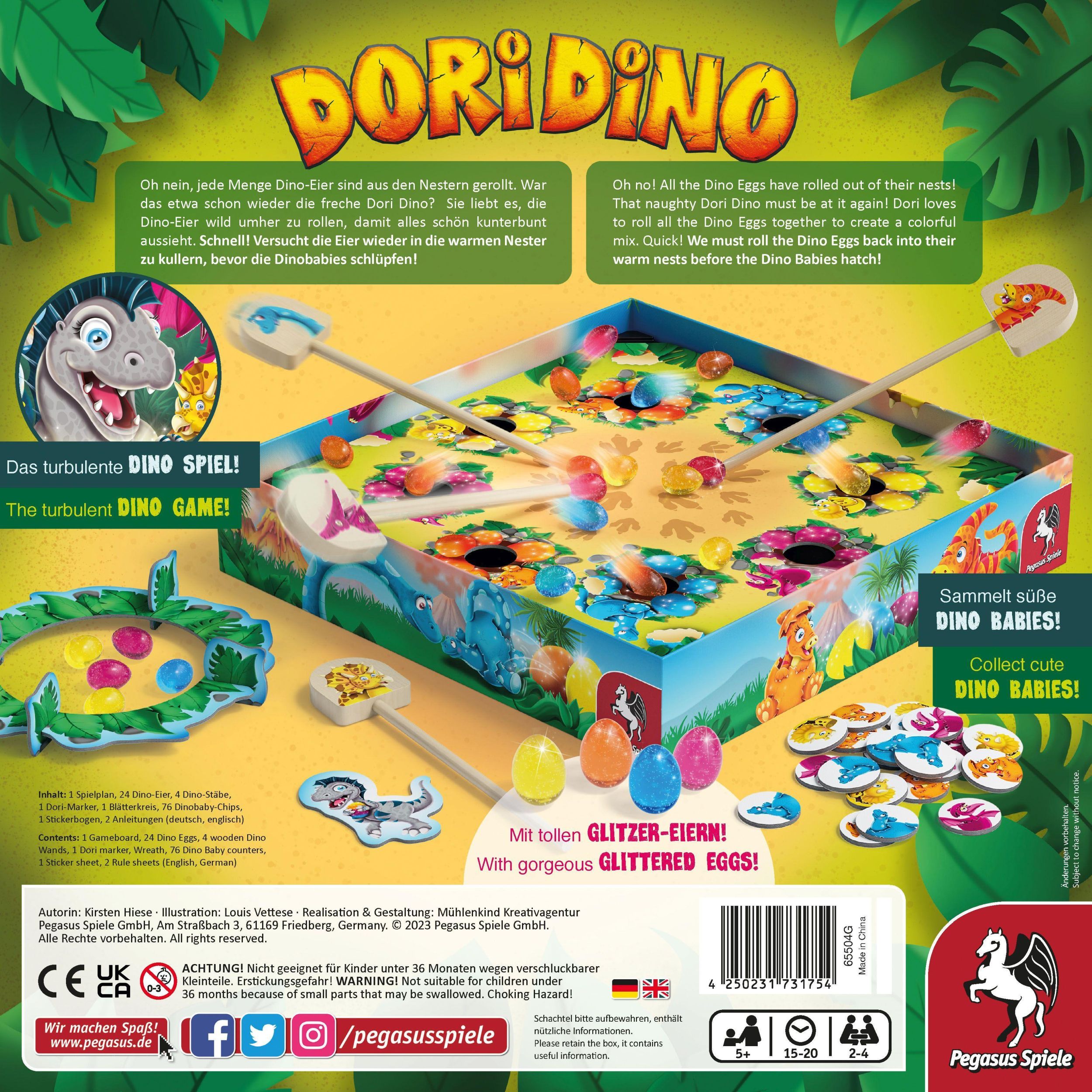 Bild: 4250231731754 | Dori Dino | Spiel | 65504G | Deutsch | 2023 | Pegasus