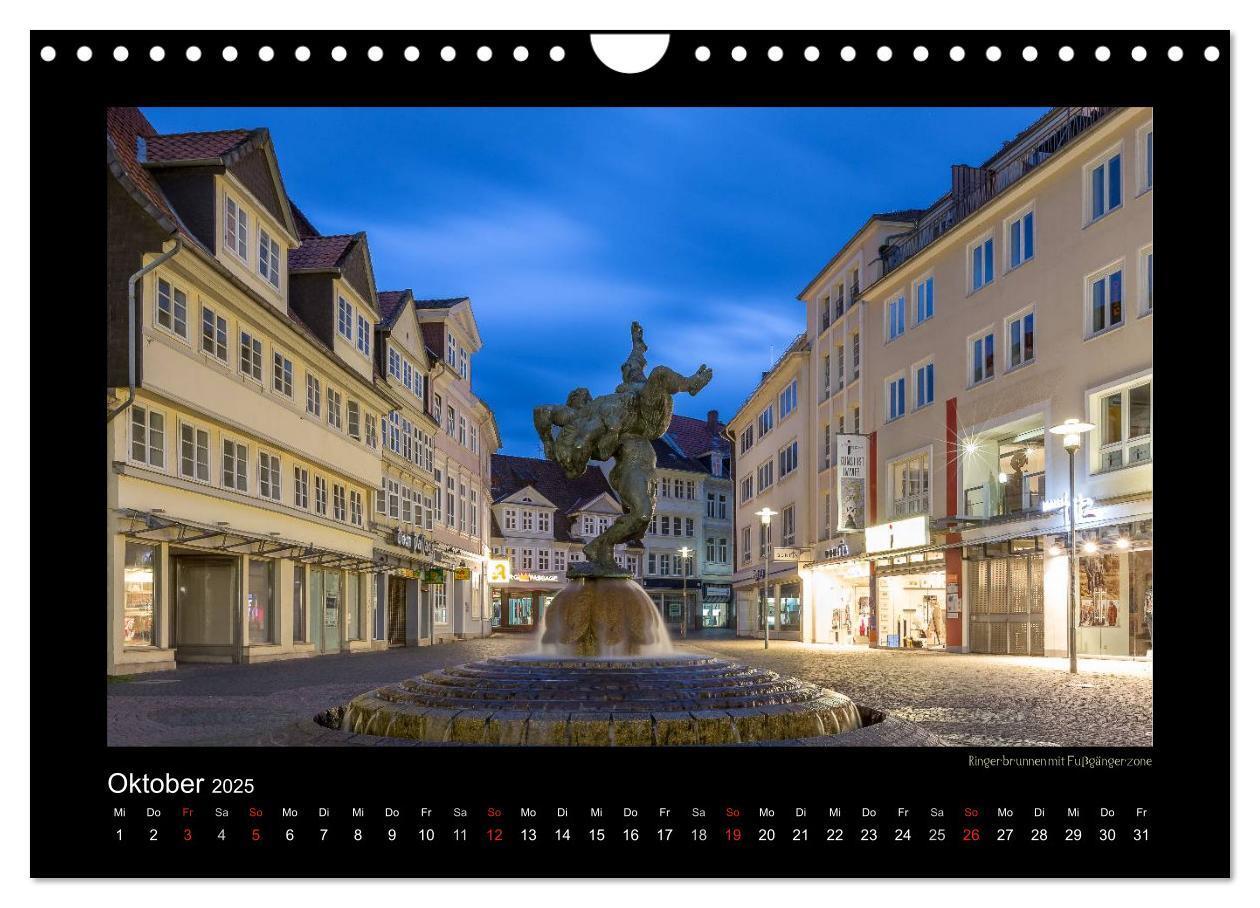 Bild: 9783435681747 | BRAUNSCHWEIG - Abendliche Impressionen (Wandkalender 2025 DIN A4...