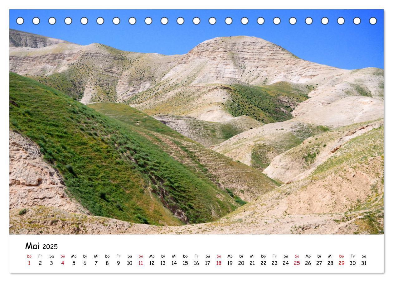 Bild: 9783435207060 | Traumziel Israel (Tischkalender 2025 DIN A5 quer), CALVENDO...