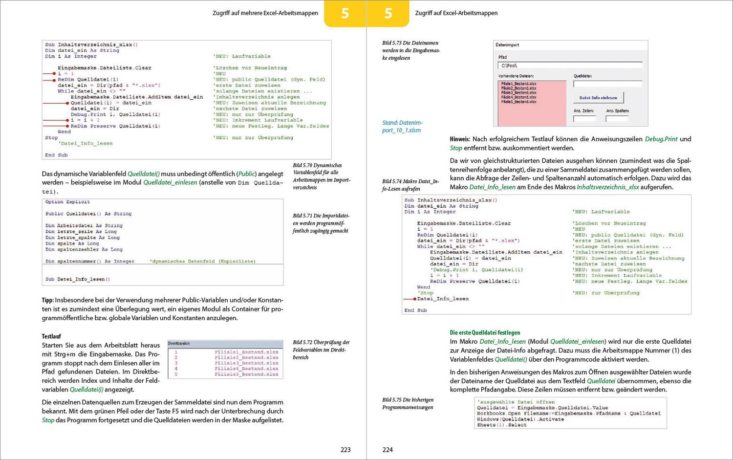 Bild: 9783832803186 | Daten importieren und organisieren mit Excel-VBA | Dieter Klein | Buch