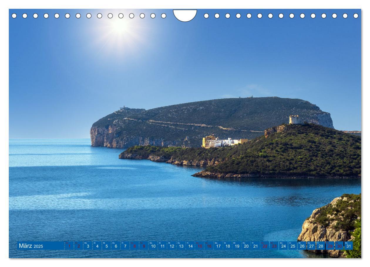 Bild: 9783435001880 | Sardiniens Norden (Wandkalender 2025 DIN A4 quer), CALVENDO...