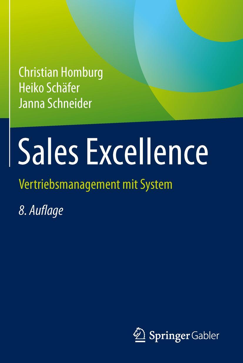 Cover: 9783658062033 | Sales Excellence | Vertriebsmanagement mit System | Homburg (u. a.)