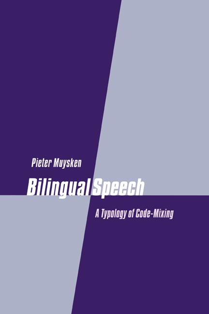 Cover: 9780521771689 | Bilingual Speech | A Typology of Code-Mixing | Pieter Muysken | Buch