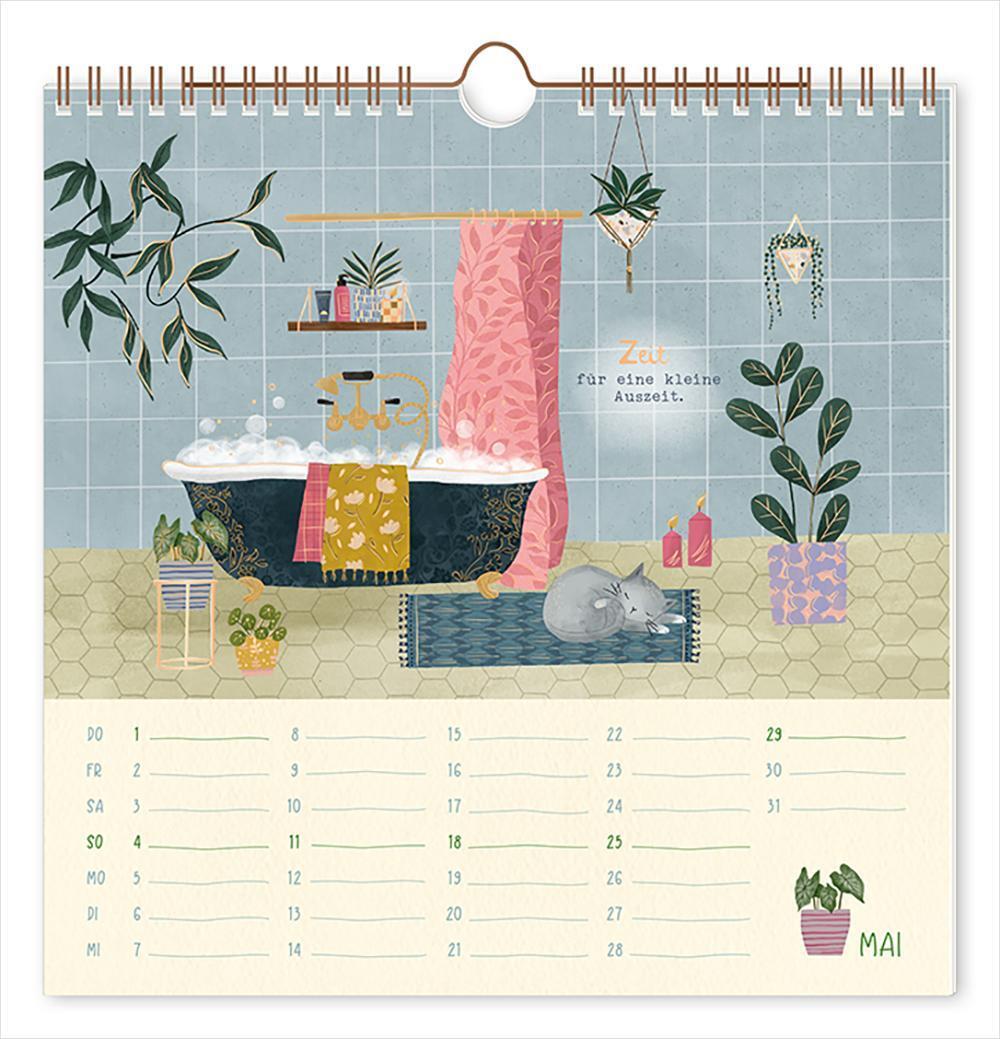 Bild: 9783986361259 | Wandkalender quadratisch 2025 Lieblingstage | Wandkalender | Original