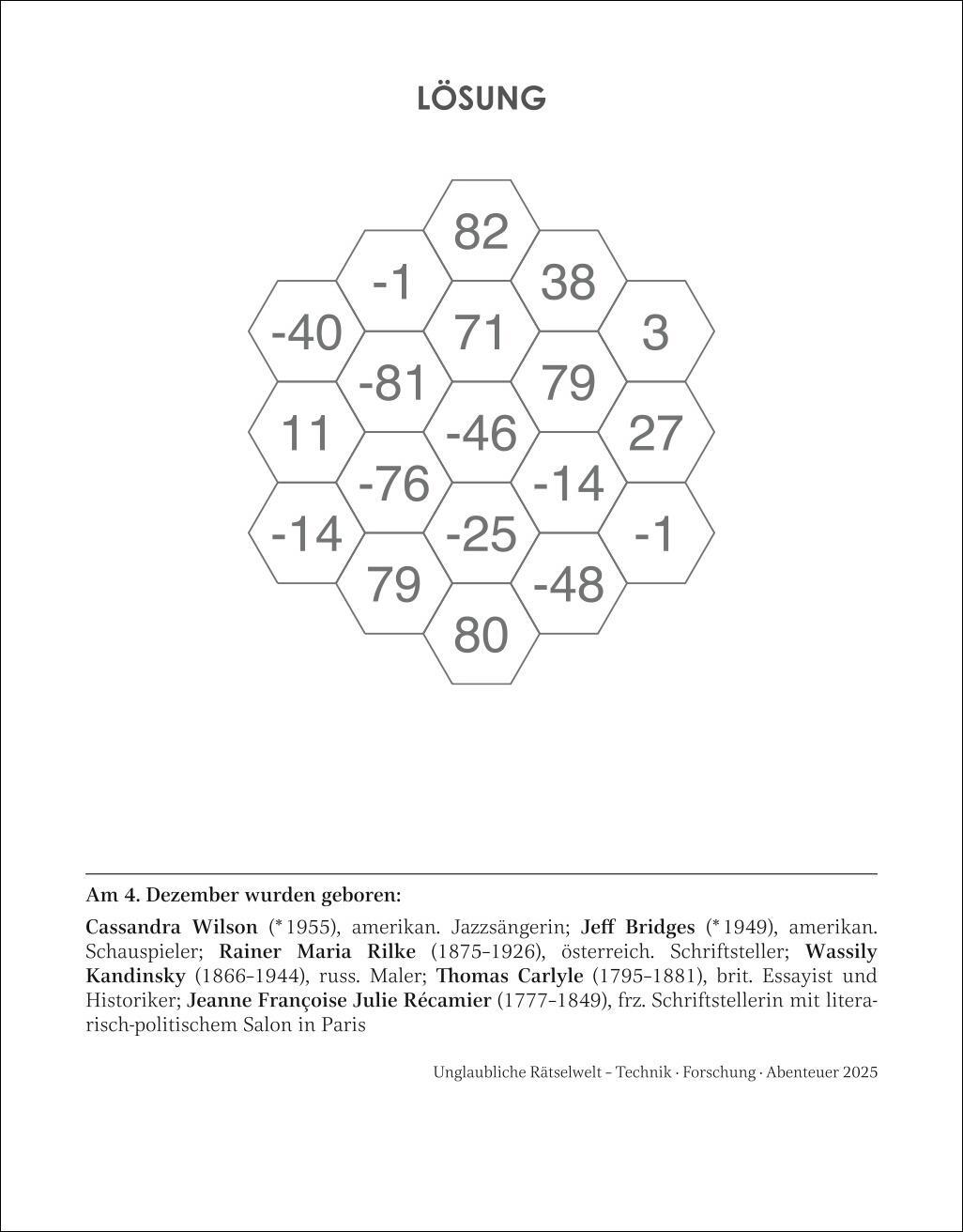 Bild: 9783840034893 | Unglaubliche Rätselwelt Tagesabreißkalender 2025 - Technik,...