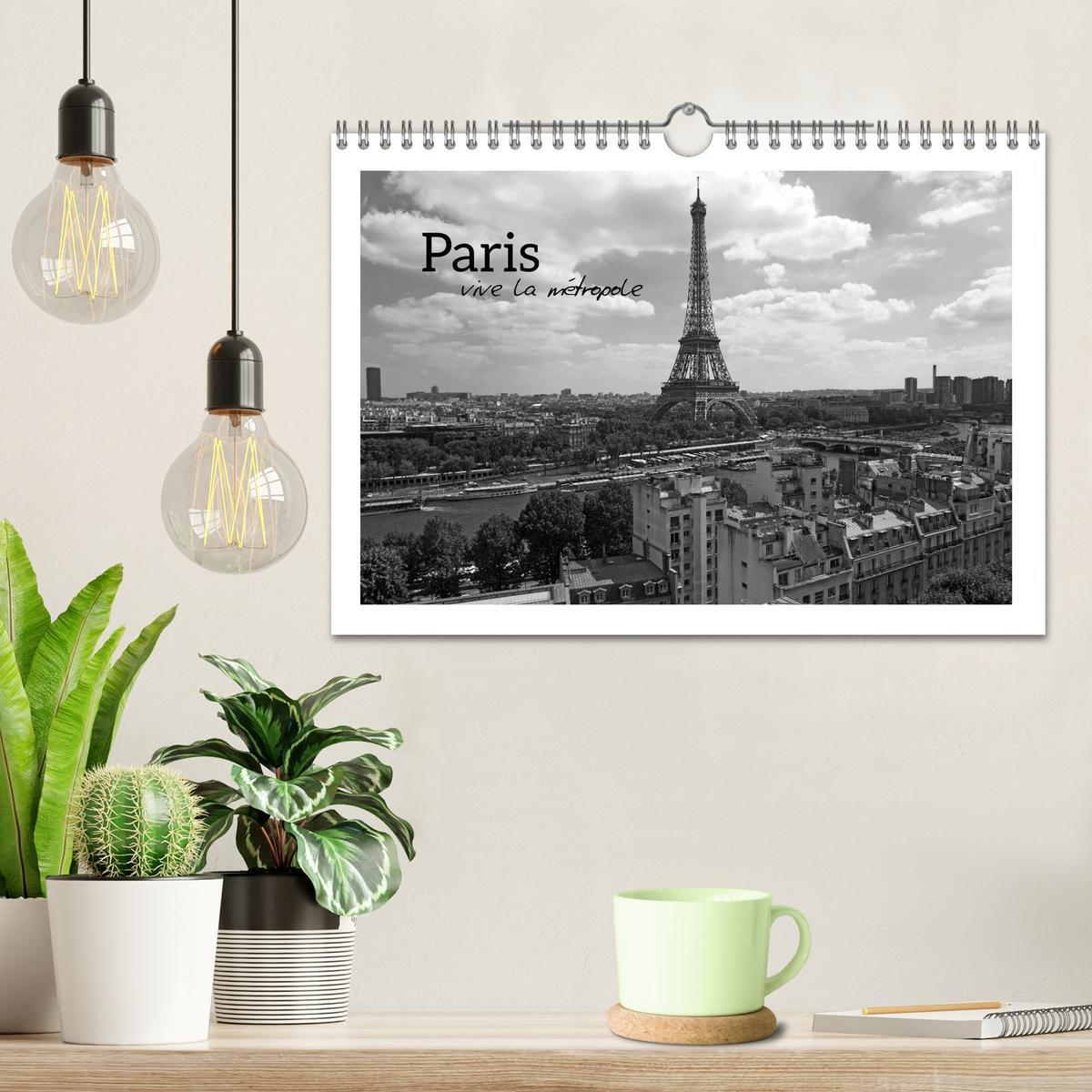 Bild: 9783435791866 | Paris vive la métropole (Wandkalender 2025 DIN A4 quer), CALVENDO...