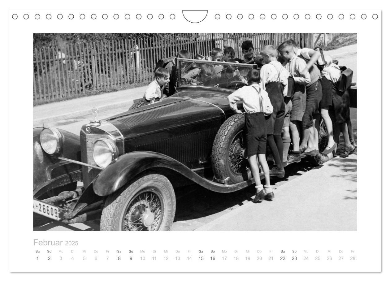 Bild: 9783435447657 | Luxus Oldtimer - Mercedes (Wandkalender 2025 DIN A4 quer), CALVENDO...