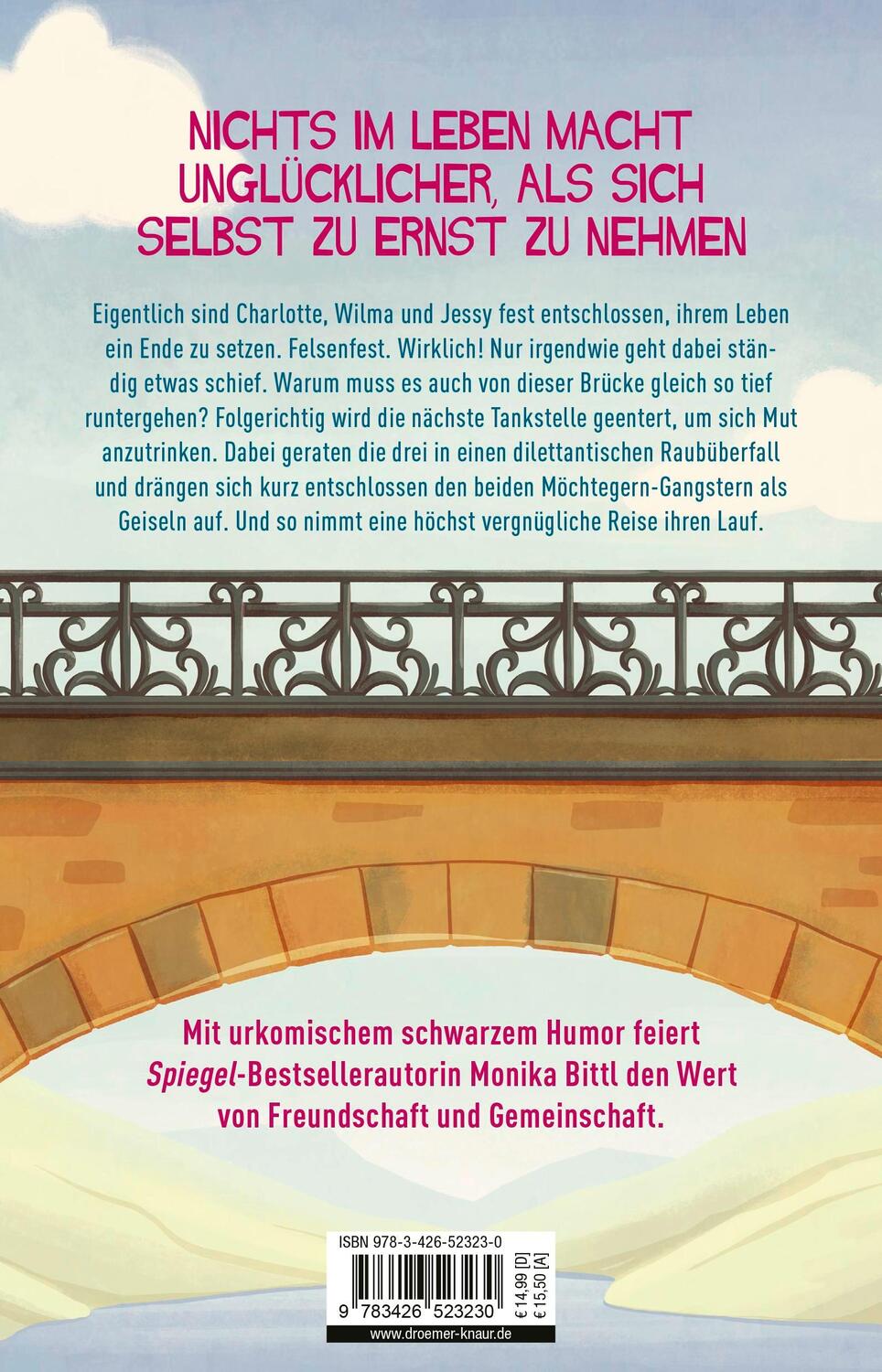 Rückseite: 9783426523230 | Man muss auch mal loslassen können | Monika Bittl | Taschenbuch | 2018