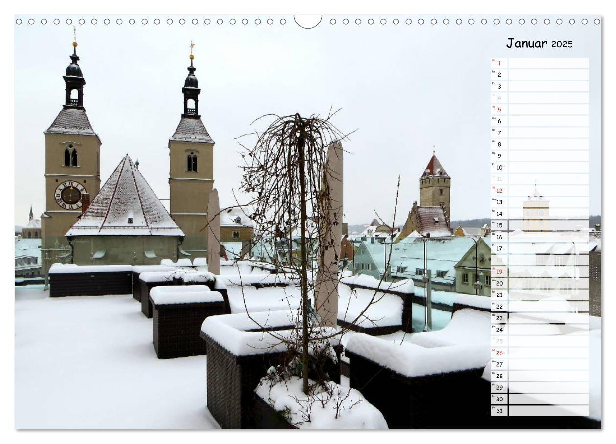 Bild: 9783435502042 | Regensburg erleben (Wandkalender 2025 DIN A3 quer), CALVENDO...