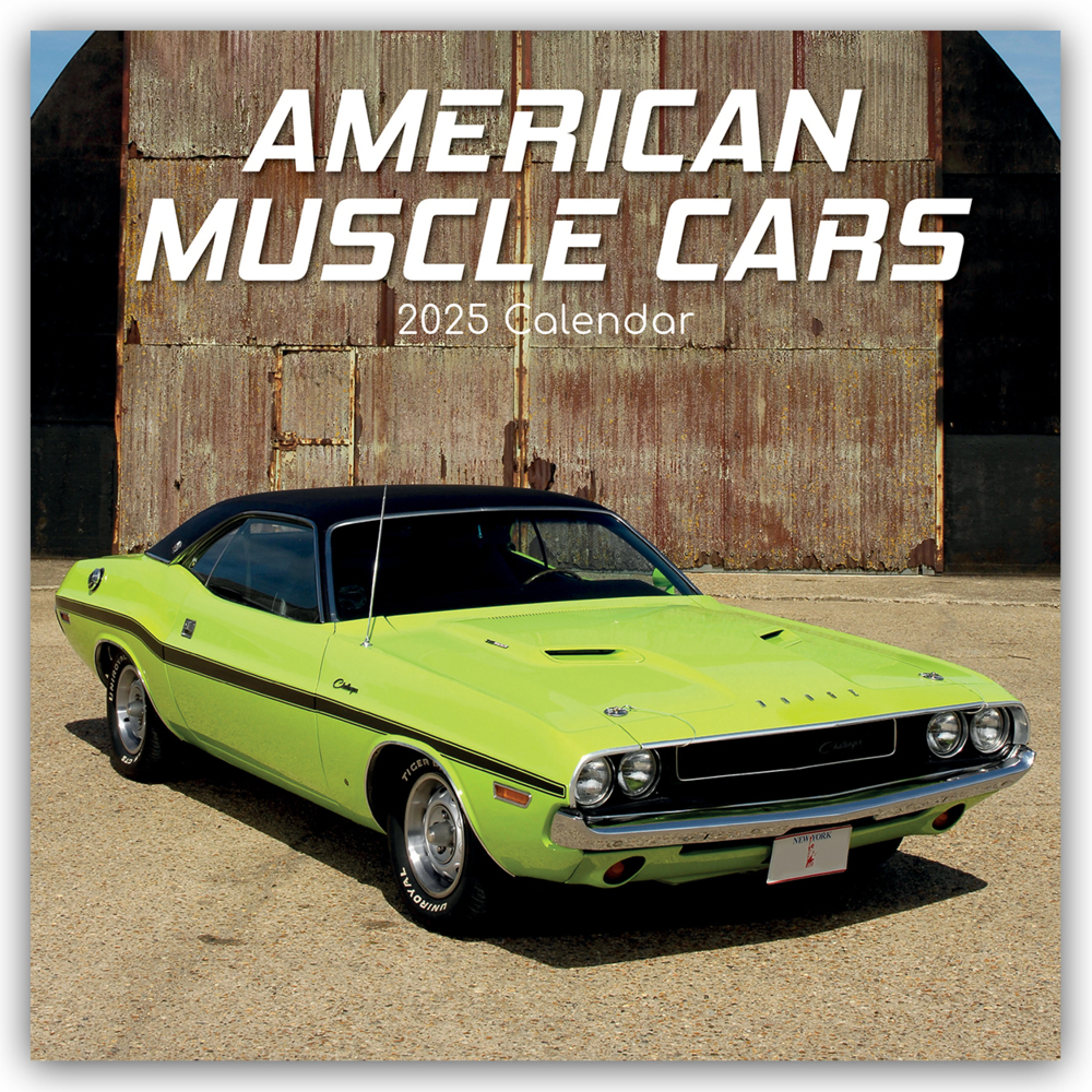 Cover: 9781837889075 | American Muscle Cars - Amerikanische Muscle-Cars 2025 -...