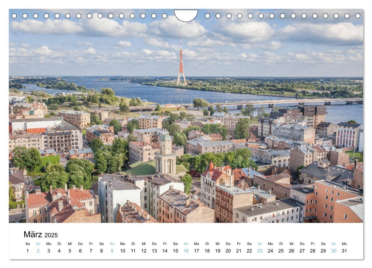 Bild: 9783435378135 | Riga - Metropole des Baltikums (Wandkalender 2025 DIN A4 quer),...