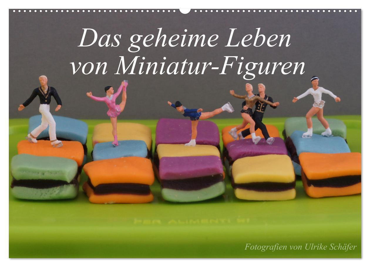 Cover: 9783457224410 | Das geheime Leben von Miniatur-Figuren (Wandkalender 2025 DIN A2...