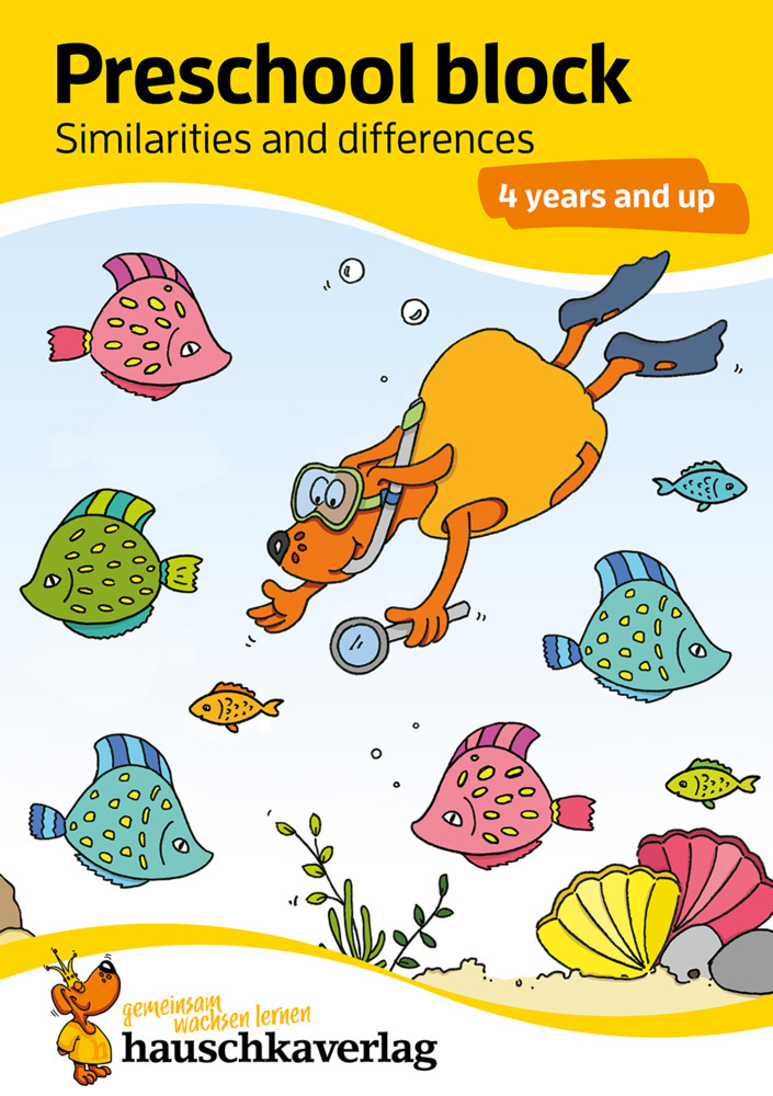 Cover: 9783881007375 | Kindergarten Activity Book from age 4 years - Spot the difference -...