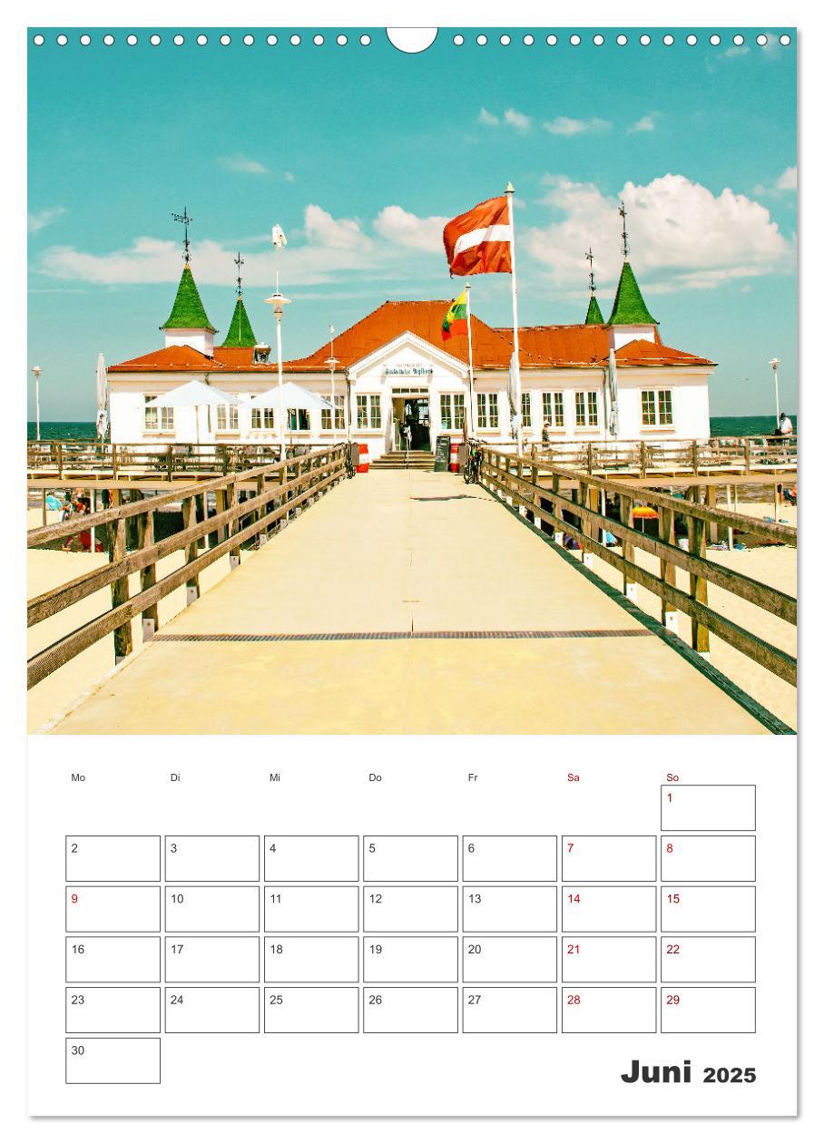 Bild: 9783435918232 | Usedom - Terminplaner (Wandkalender 2025 DIN A3 hoch), CALVENDO...