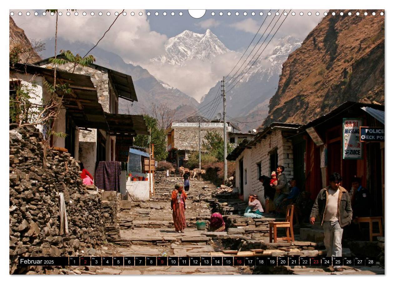 Bild: 9783435626007 | Nepal - Jomsom Trek (Wandkalender 2025 DIN A3 quer), CALVENDO...