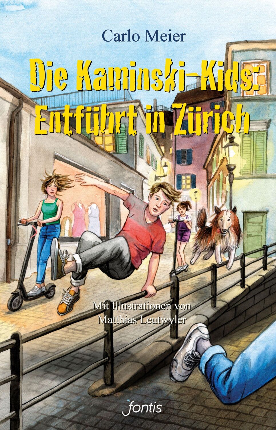 Cover: 9783038482055 | Die Kaminski-Kids: Entführt in Zürich | Carlo Meier | Buch | 176 S.