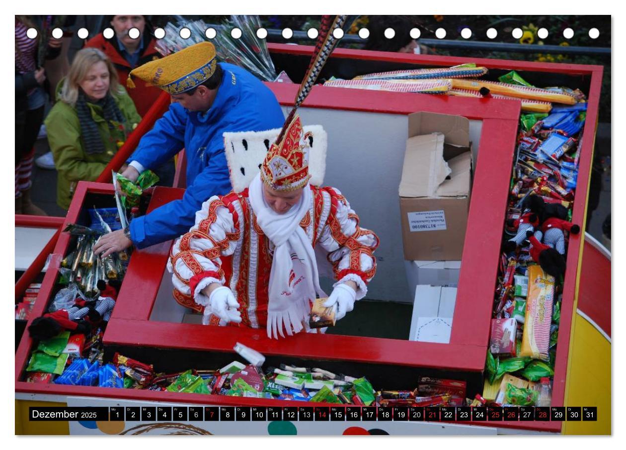 Bild: 9783435687961 | Kölner Karneval - das ganze Jahr! (Tischkalender 2025 DIN A5 quer),...