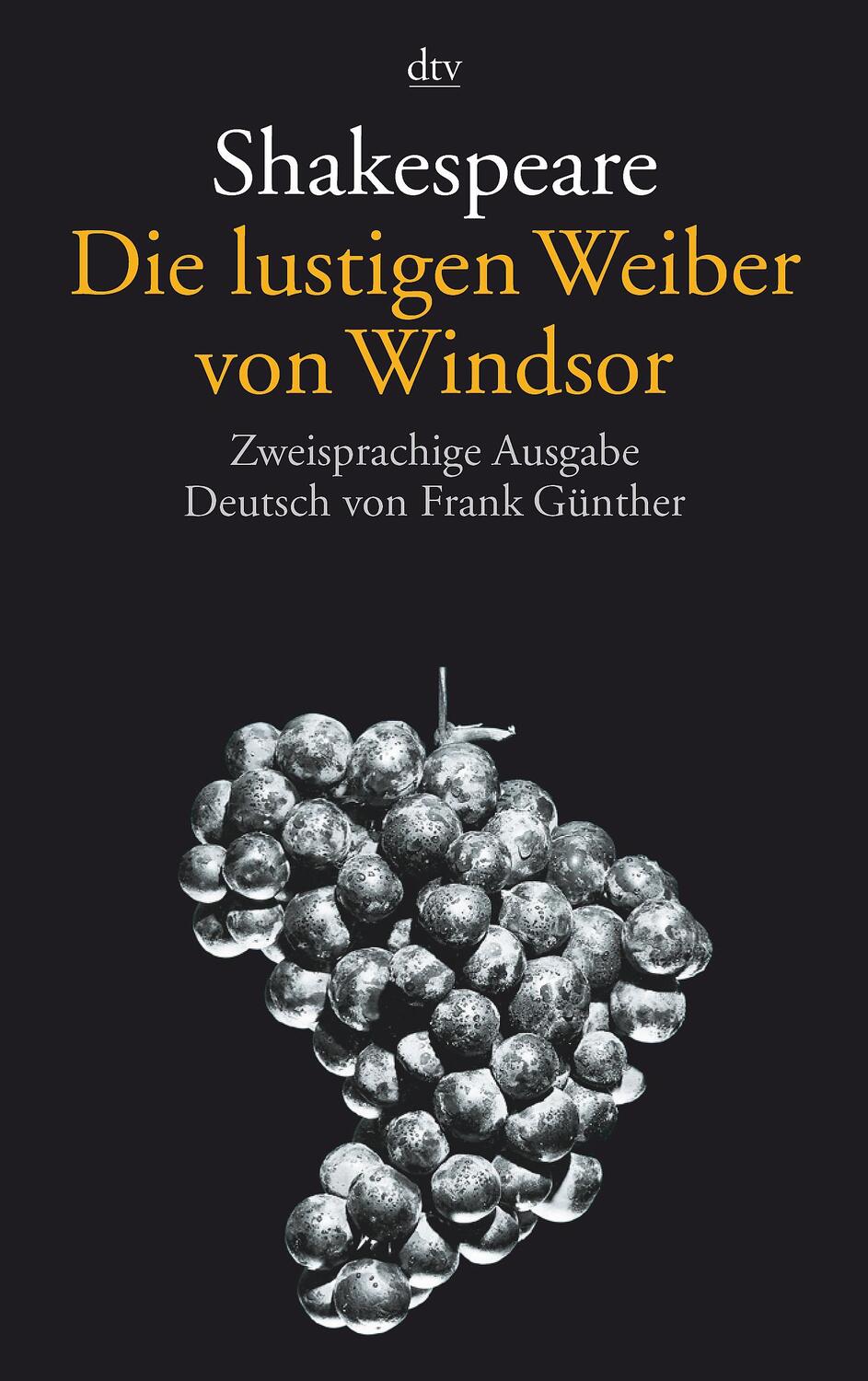 Cover: 9783423127592 | Die lustigen Weiber von Windsor | Zweisprachige Ausgabe | Shakespeare