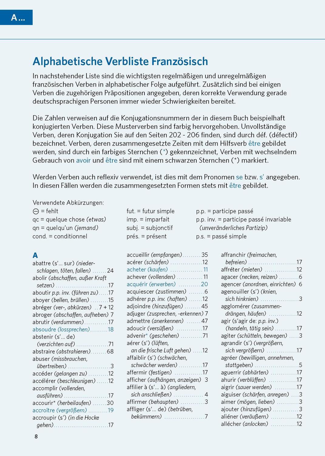 Bild: 9783125624696 | PONS Verbtabellen Plus Französisch | Taschenbuch | 224 S. | Deutsch