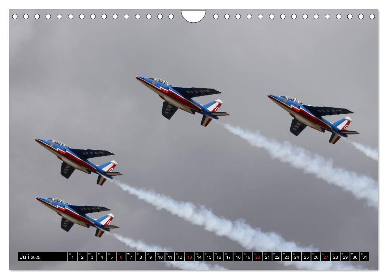 Bild: 9783435468843 | Augenblicke in der Luft: Patrouille de France (Wandkalender 2025...