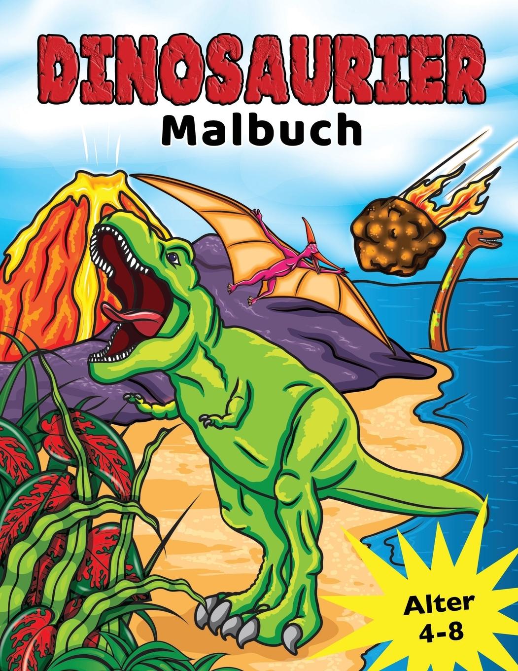 Cover: 9781955421157 | Dinosaurier Malbuch | Golden Age Press | Taschenbuch | Deutsch | 2021