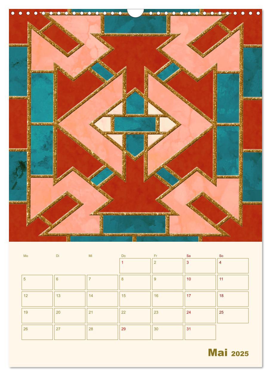 Bild: 9783435856459 | Art Deco Planer (Wandkalender 2025 DIN A3 hoch), CALVENDO...