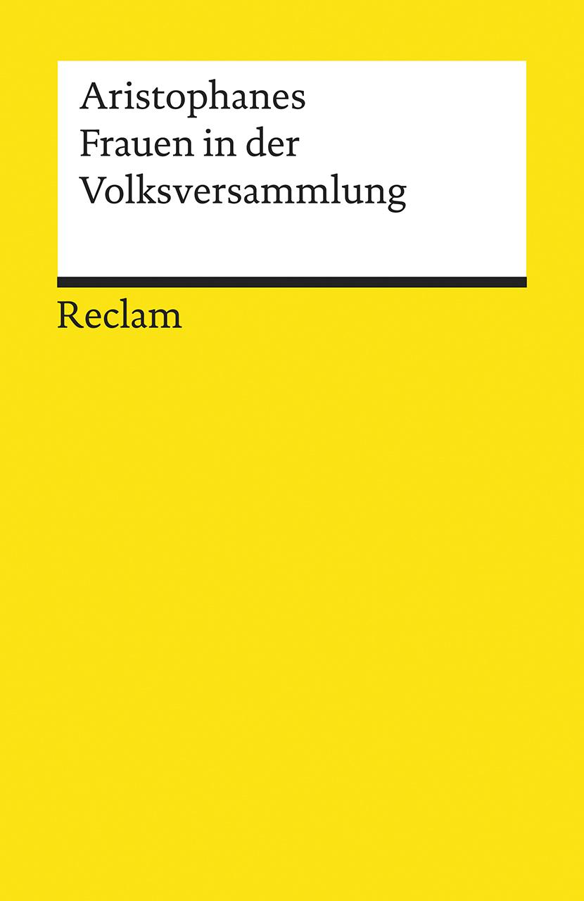 Cover: 9783150194805 | Frauen in der Volksversammlung | Aristophanes | Taschenbuch | 102 S.