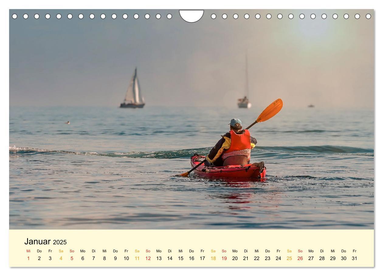 Bild: 9783383923432 | Kajak Abenteuer (Wandkalender 2025 DIN A4 quer), CALVENDO...