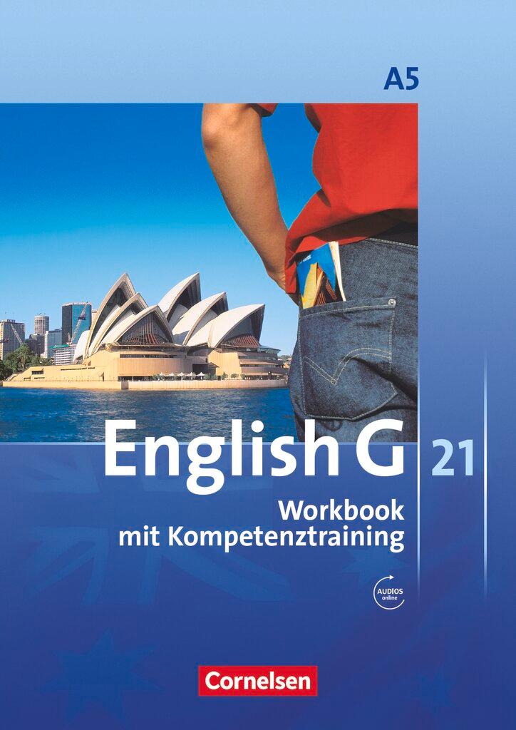 Cover: 9783060312351 | English G 21. Ausgabe A 5. Workbook mit Audios online | 9. Schuljahr