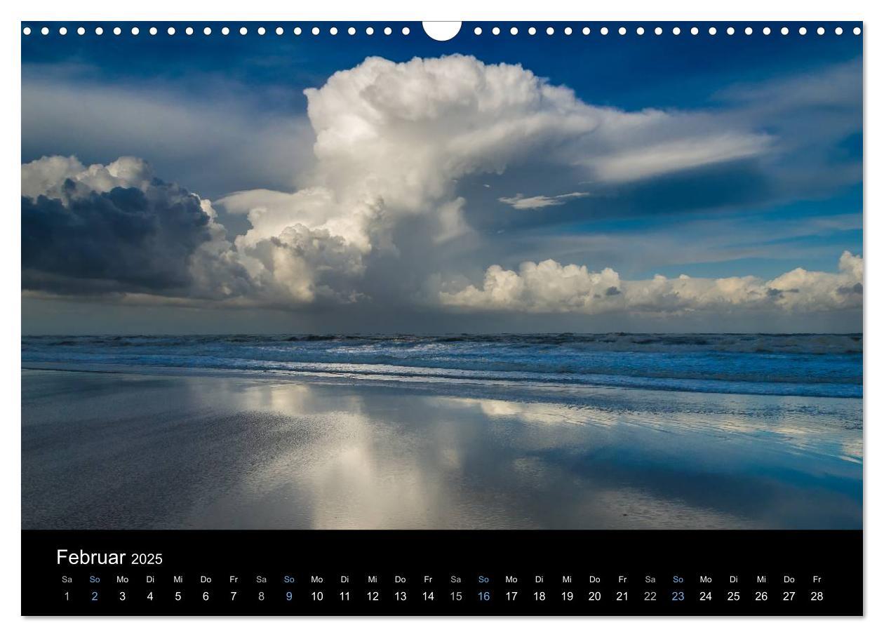 Bild: 9783435519637 | Wolken über Dänemark (Wandkalender 2025 DIN A3 quer), CALVENDO...