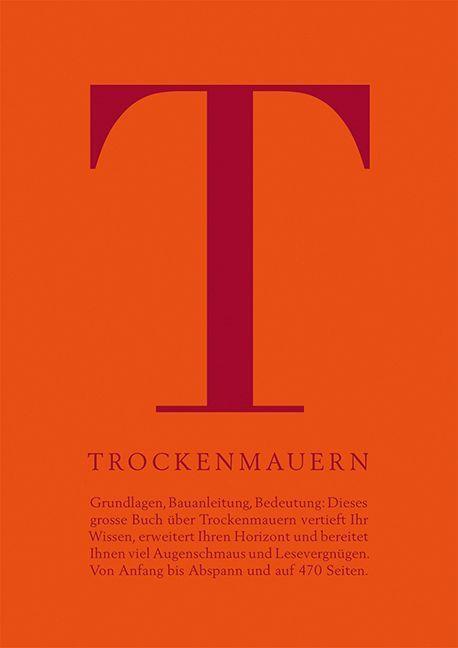 Cover: 9783258083568 | Trockenmauern | Grundlagen, Bauanleitung, Bedeutung | Umwelteinsatz