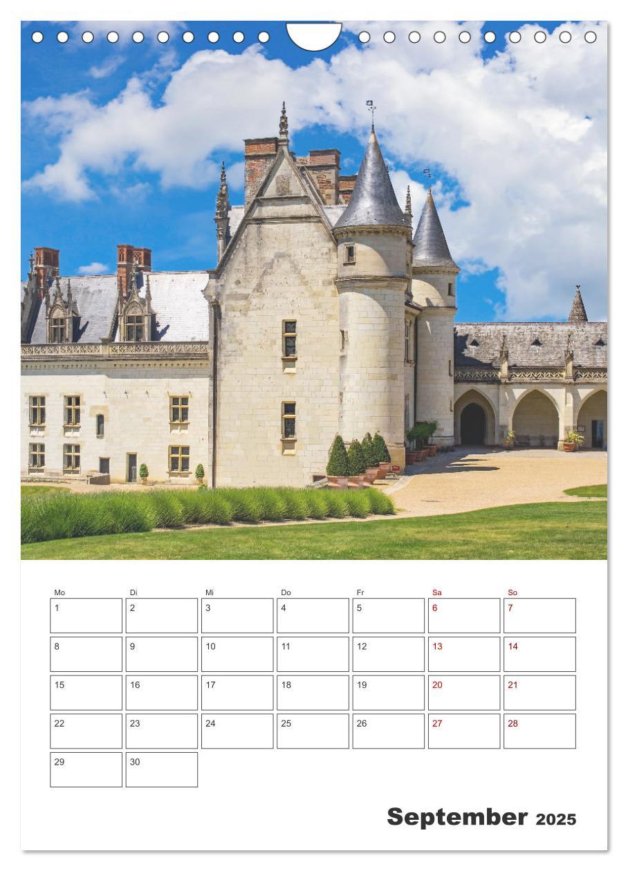 Bild: 9783435854516 | Schlösser der Loire - Reiseplaner (Wandkalender 2025 DIN A4 hoch),...