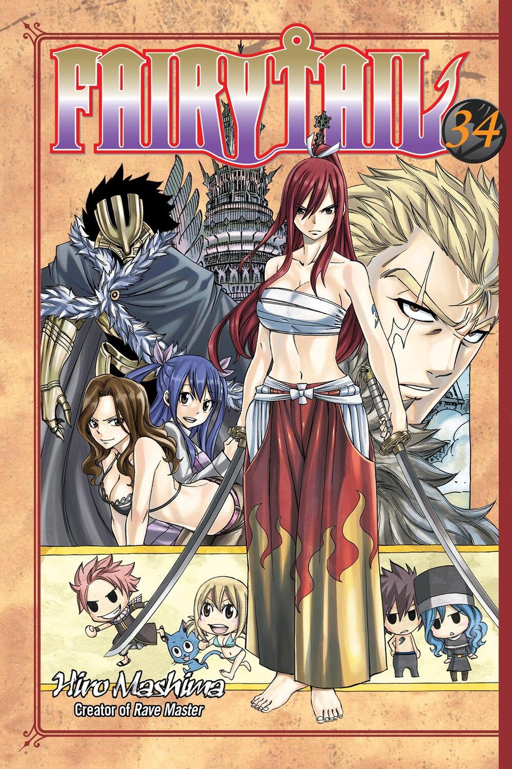 Cover: 9781612624112 | Fairy Tail 34 | Hiro Mashima | Taschenbuch | Fairy Tail | Englisch