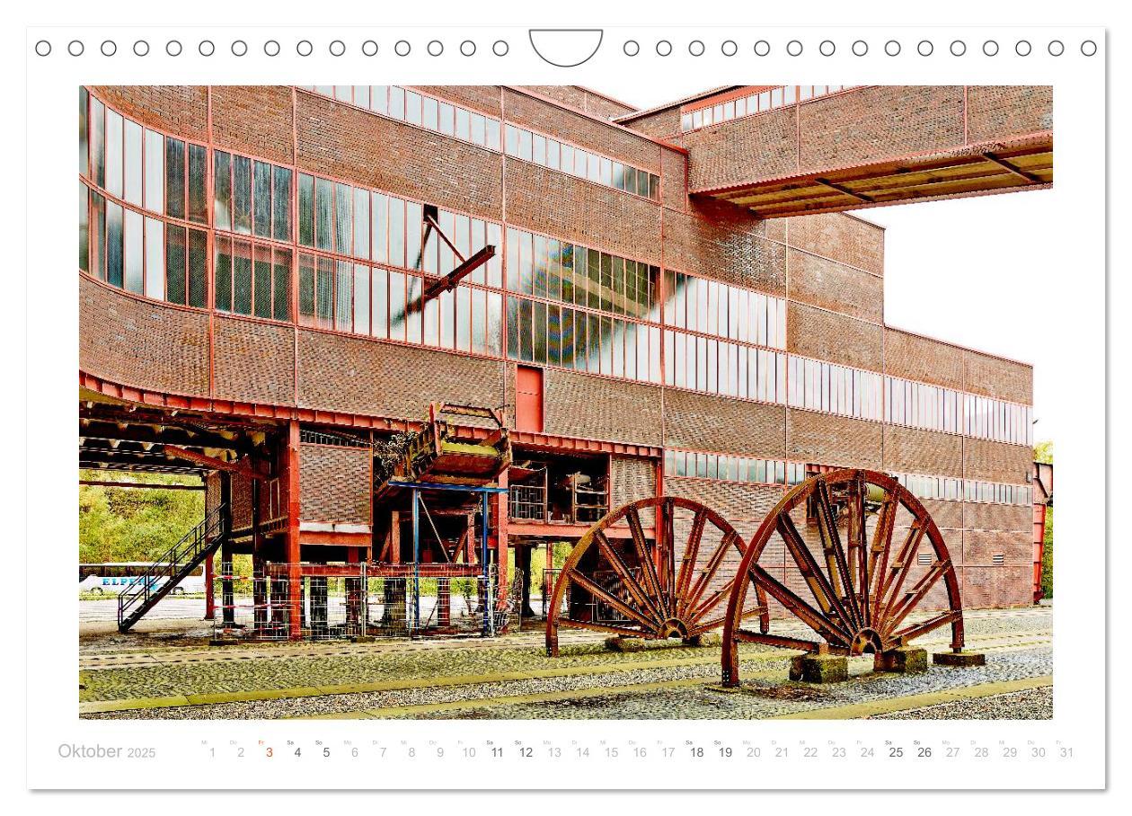 Bild: 9783435758647 | Zeche Zollverein. Weltkulturerbe. (Wandkalender 2025 DIN A4 quer),...