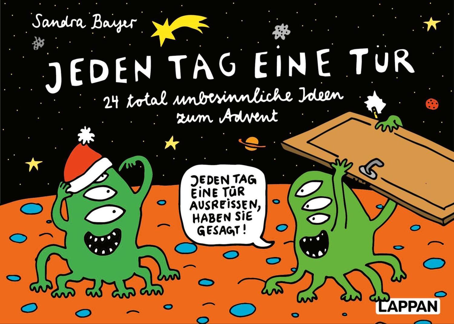 Cover: 9783830379751 | Jeden Tag eine Tür - 24 total unbesinnliche Ideen zum Advent | Bayer