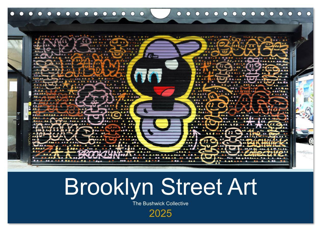 Cover: 9783435257164 | Brooklyn Street Art (Wandkalender 2025 DIN A4 quer), CALVENDO...