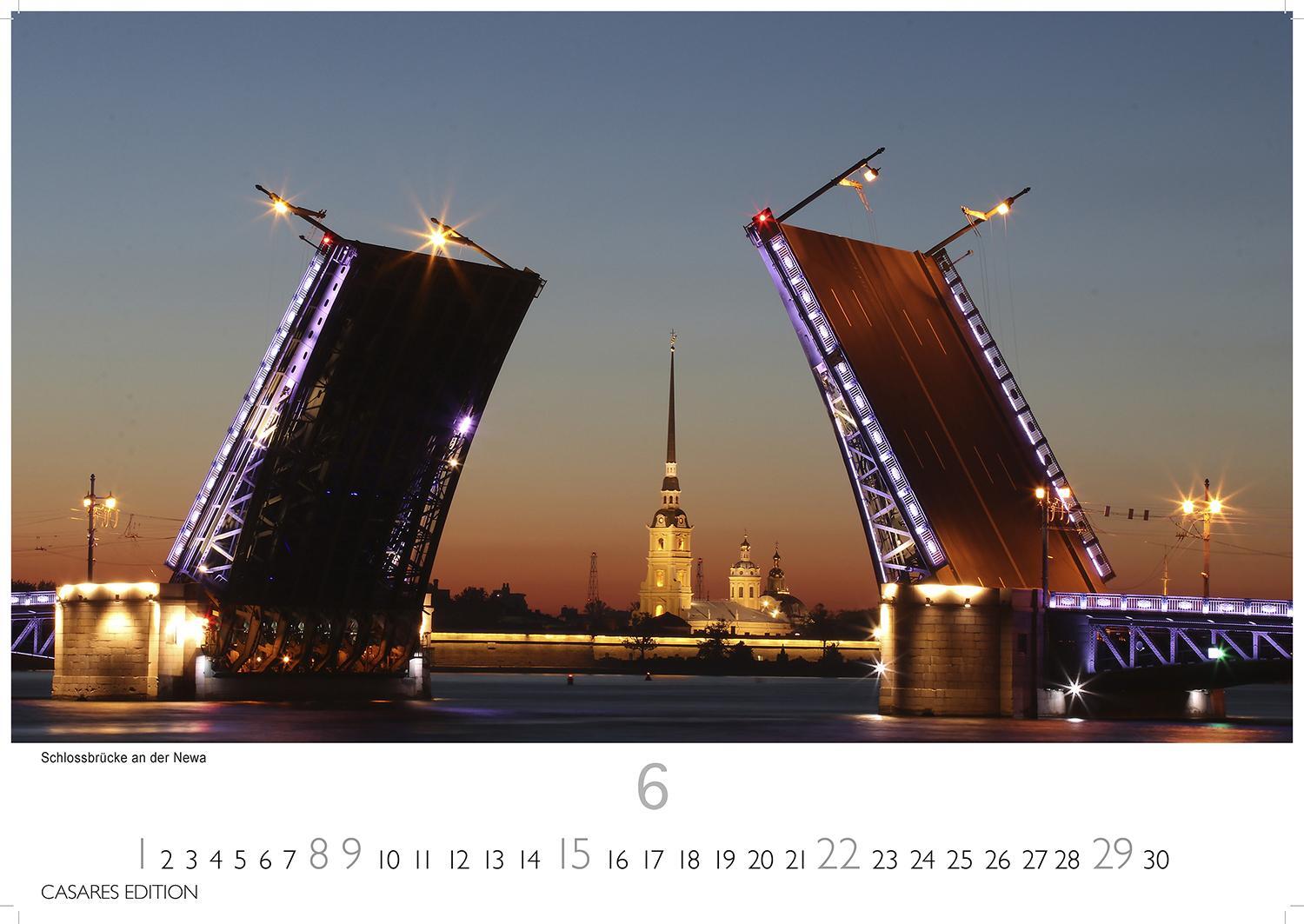 Bild: 9781835242001 | Sankt Petersburg 2025 L 35x50cm | Kalender | 14 S. | Deutsch | 2025