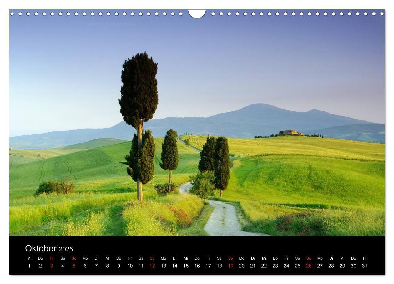 Bild: 9783435757039 | Toskana ¿ Traumlandschaft in Italien (Wandkalender 2025 DIN A3...