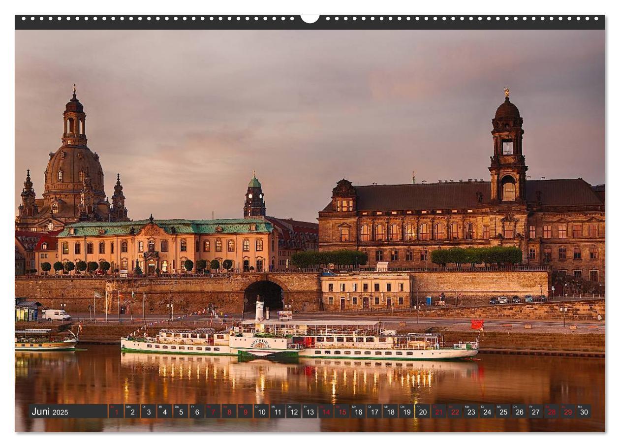 Bild: 9783435711857 | Dresden - Die Frauenkirche (hochwertiger Premium Wandkalender 2025...