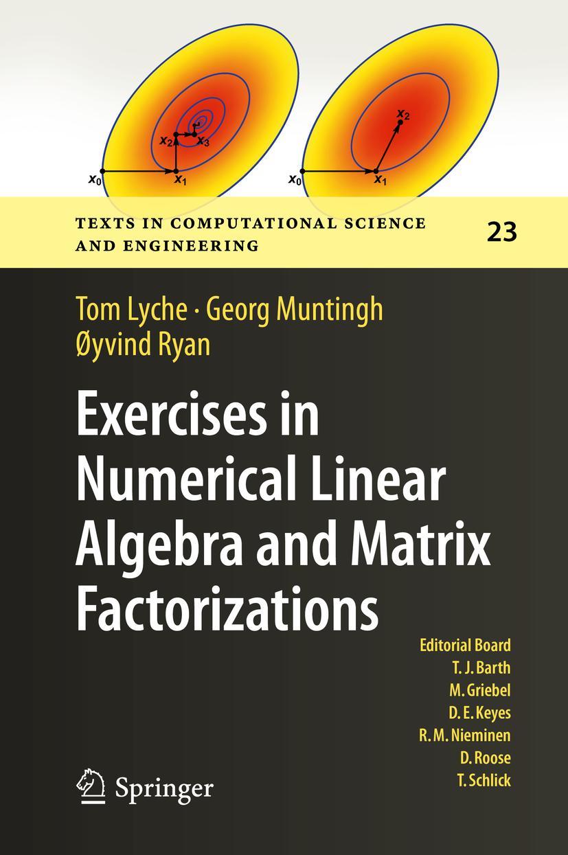 Cover: 9783030597887 | Exercises in Numerical Linear Algebra and Matrix Factorizations | Buch