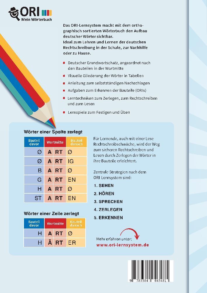 Bild: 9783384043481 | Mit ORIs richtig schreiben und leichter lesen (Rechtschreibung...