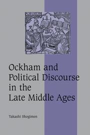 Cover: 9780521143981 | Ockham and Political Discourse in the Late Middle Ages | Shogimen