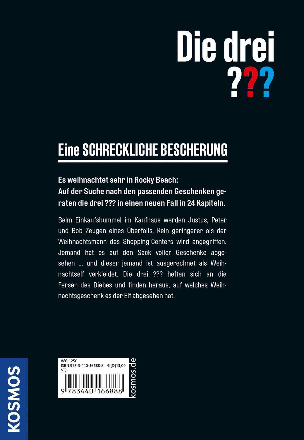 Bild: 9783440166888 | Die drei ??? Eine schreckliche Bescherung | Marco Sonnleitner | Buch