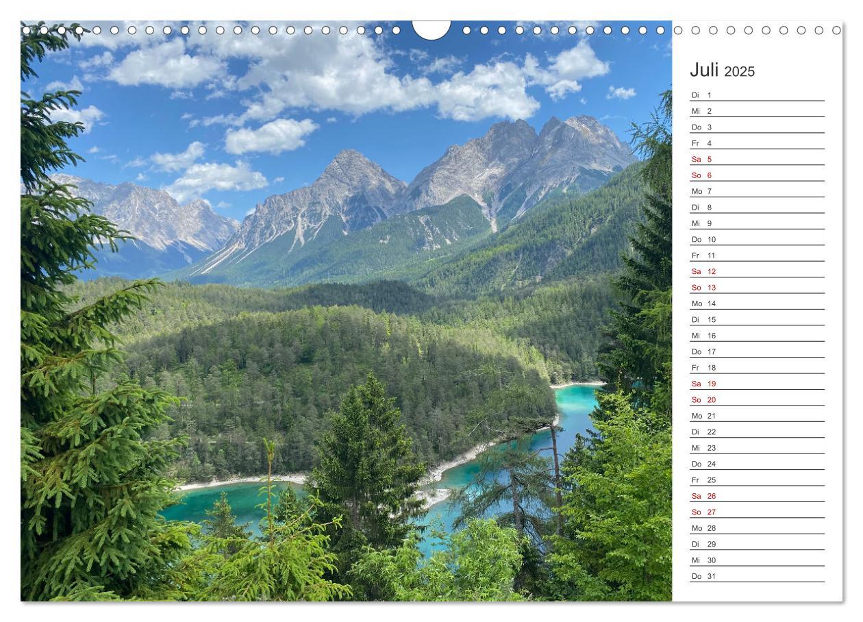 Bild: 9783383868368 | Alpenauszeit - Traumhafte Bergmomente am Wasser (Wandkalender 2025...