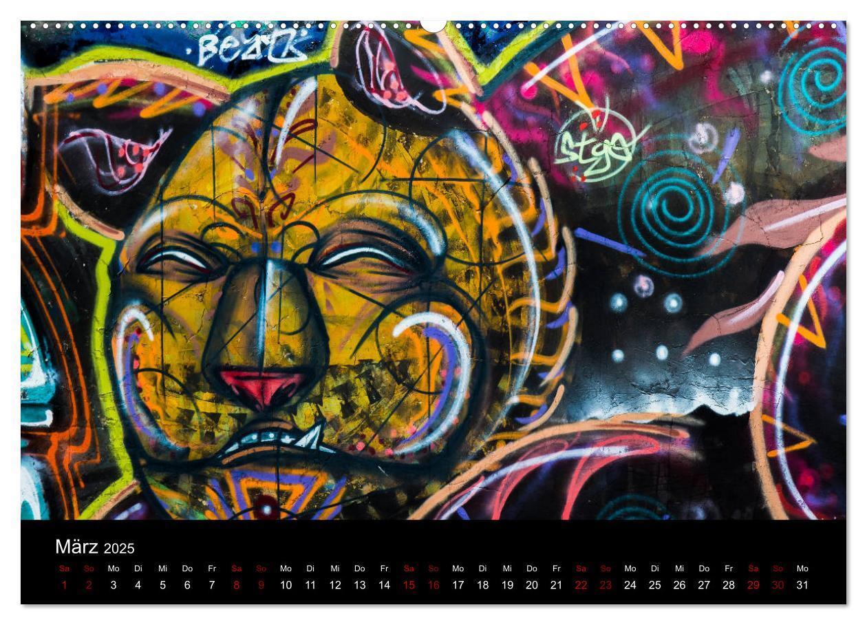 Bild: 9783435404759 | Graffiti und Street Art in La Paz (Wandkalender 2025 DIN A2 quer),...