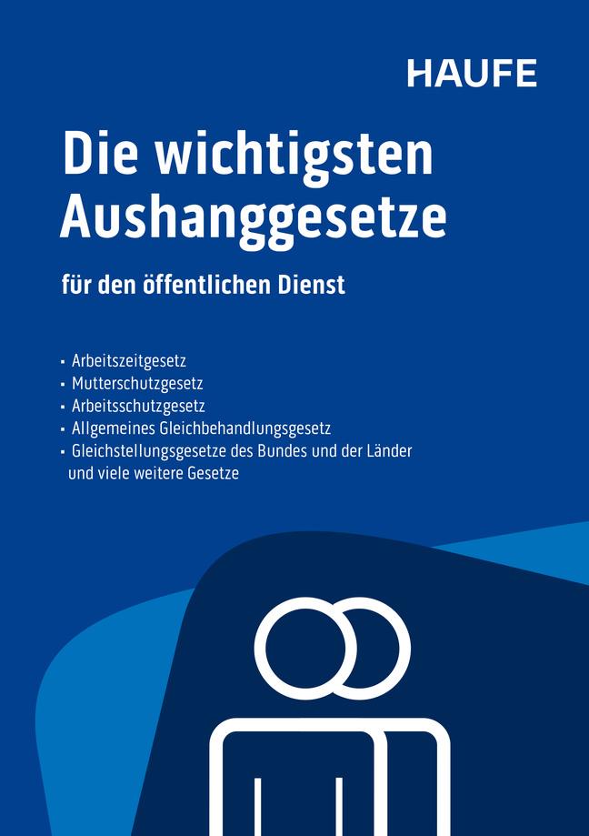 Cover: 9783648180181 | Die wichtigsten Aushanggesetze für den öffentlichen Dienst | Buch